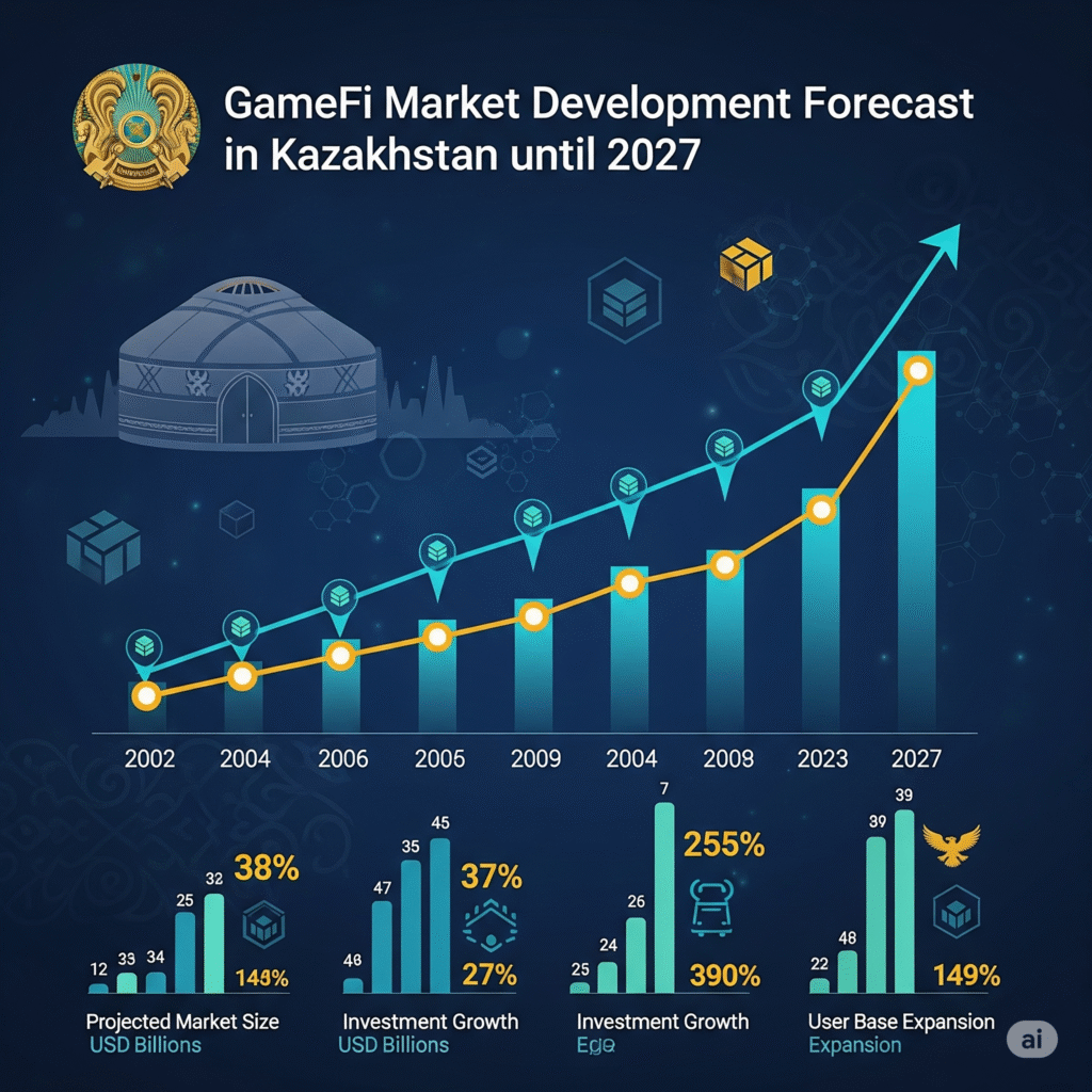 Прогноз развития GameFi рынка в Казахстане до 2027 года