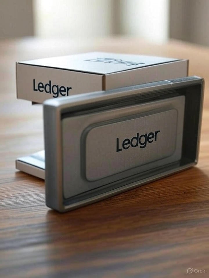 Распаковка аппаратного кошелька Ledger