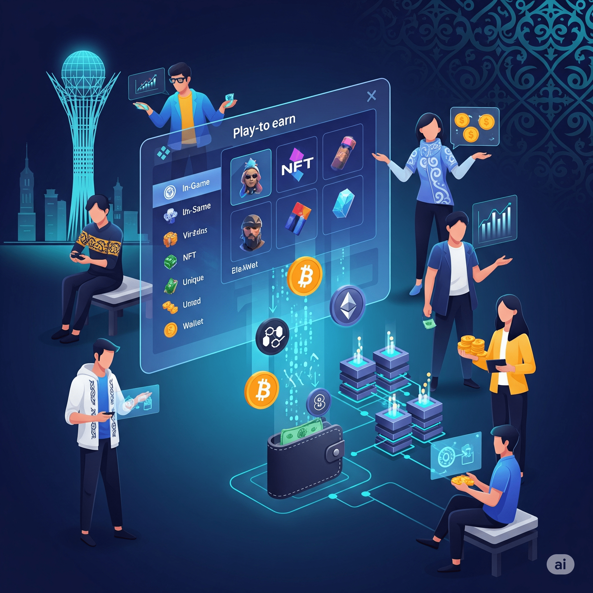 Как работают play-to-earn модели: Полное руководство для игроков из Казахстана