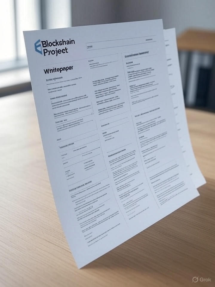 Структура whitepaper блокчейн проекта с основными разделами