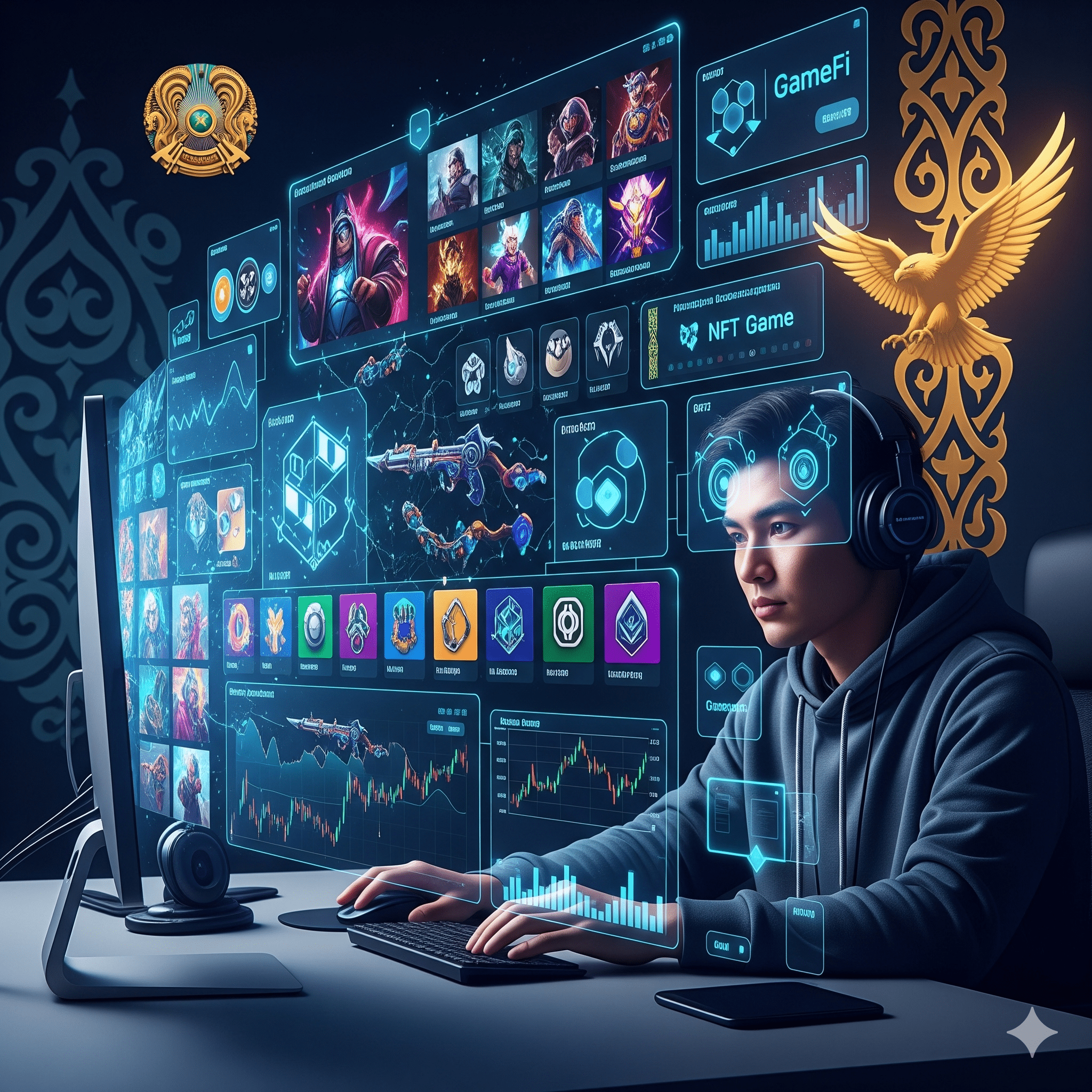Blockchain Game Developer в Казахстане: Создание инновационных NFT игр и GameFi проектов