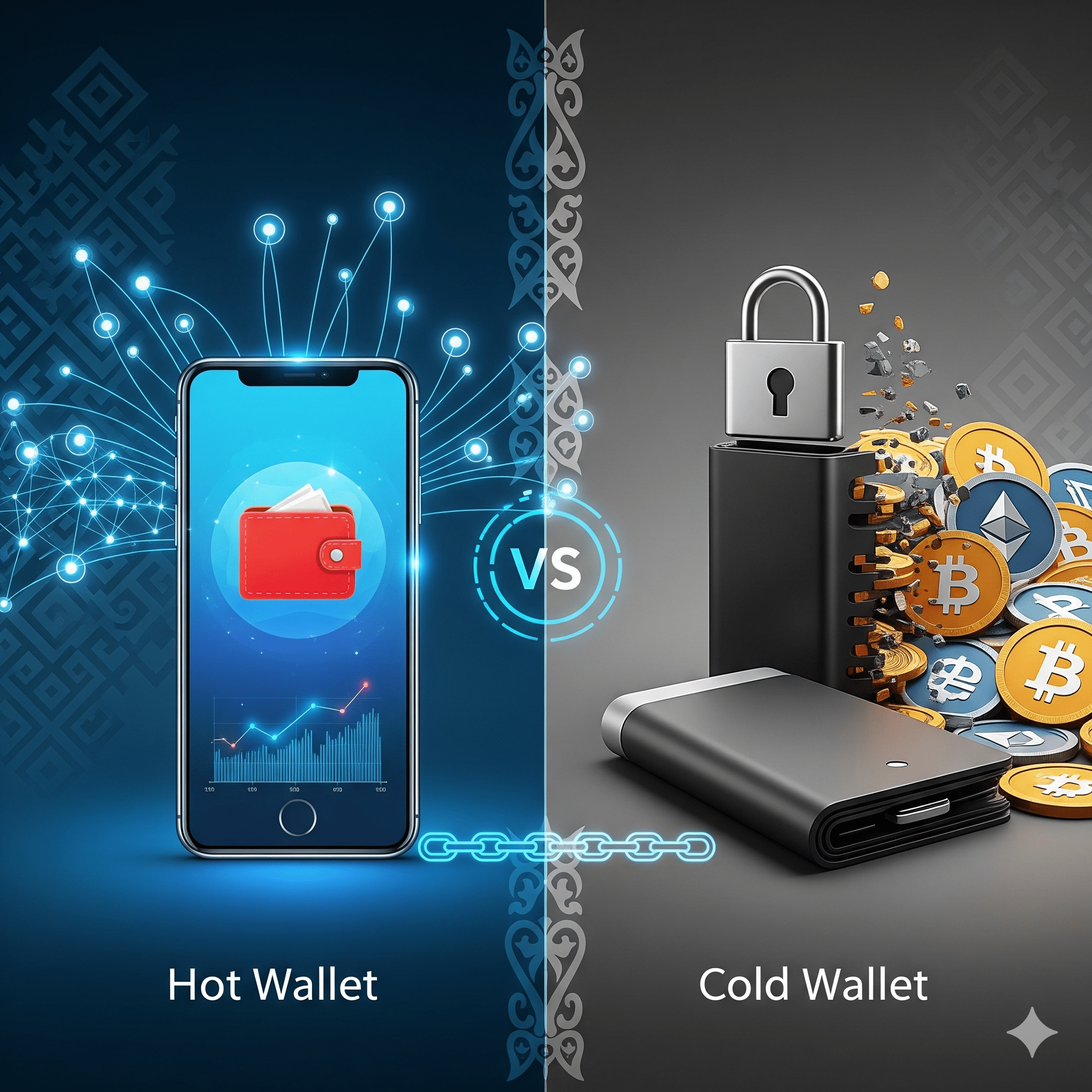Hot vs Cold кошельки: когда использовать каждый тип в Казахстане.