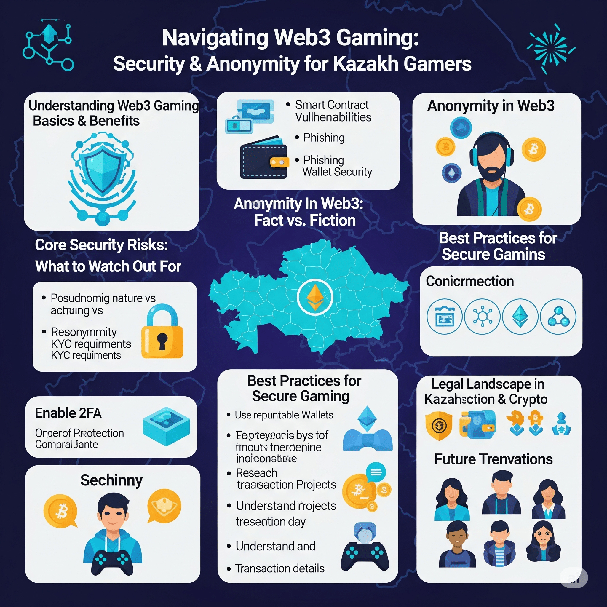 Безопасность и анонимность в Web3-играх в Казахстане: Полное руководство для геймеров