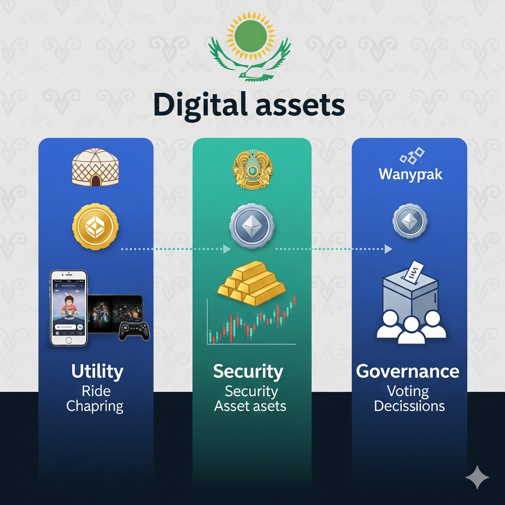 Utility, Security и Governance токены: полный гид по типам цифровых активов в Казахстане.