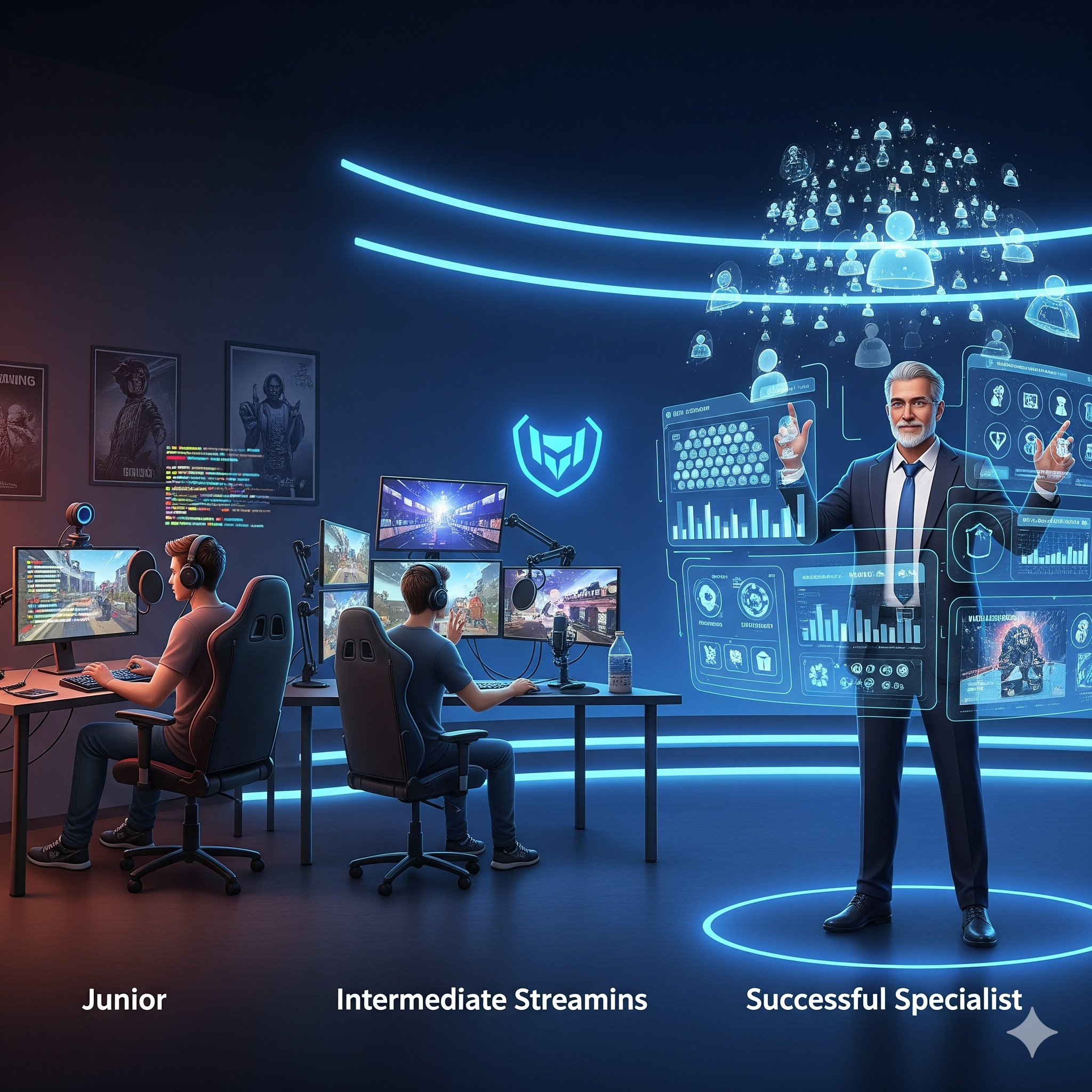будущее карьеры game streaming specialist