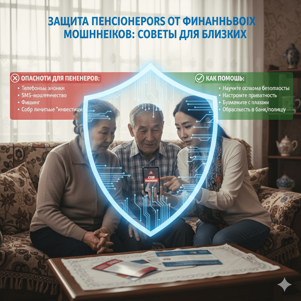Защита пенсионеров от финансовых мошенников: советы для близких Защита пенсионеров от финансовых мошенников: советы для близких