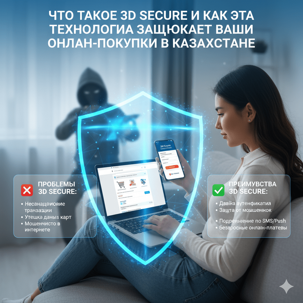 Что такое 3D Secure и как эта технология защищает ваши онлайн-покупки в Казахстане