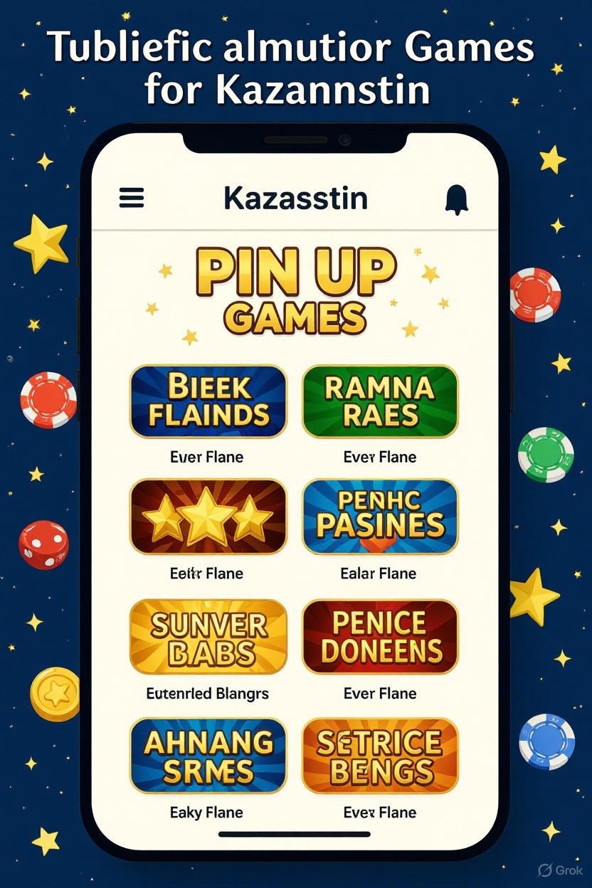 Мобильная версия Pin Up Games для Казахстана