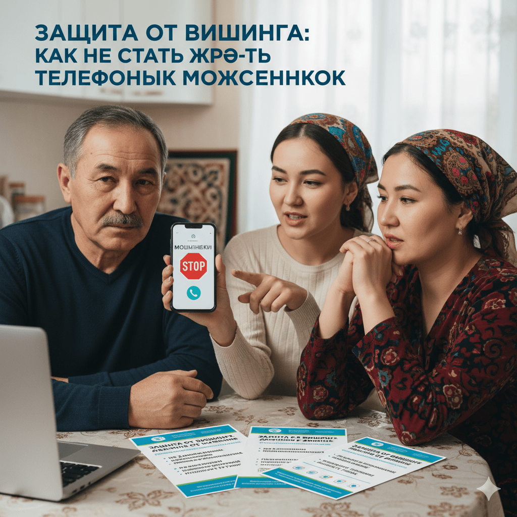Защита от вишинга: как не стать жертвой телефонных мошенников в Казахстане Защита от вишинга: как не стать жертвой телефонных мошенников в Казахстане