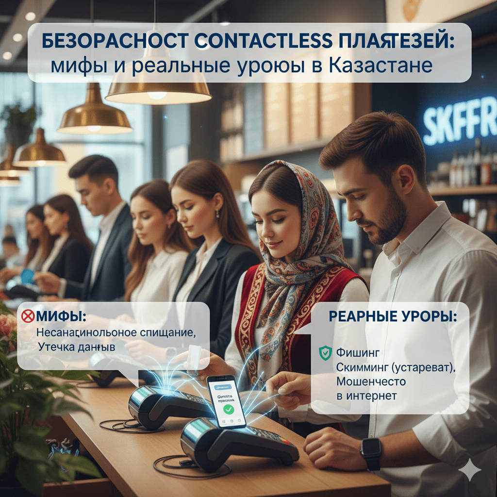 Безопасность contactless платежей: мифы и реальные угрозы в Казахстане Безопасность contactless платежей: мифы и реальные угрозы в Казахстане