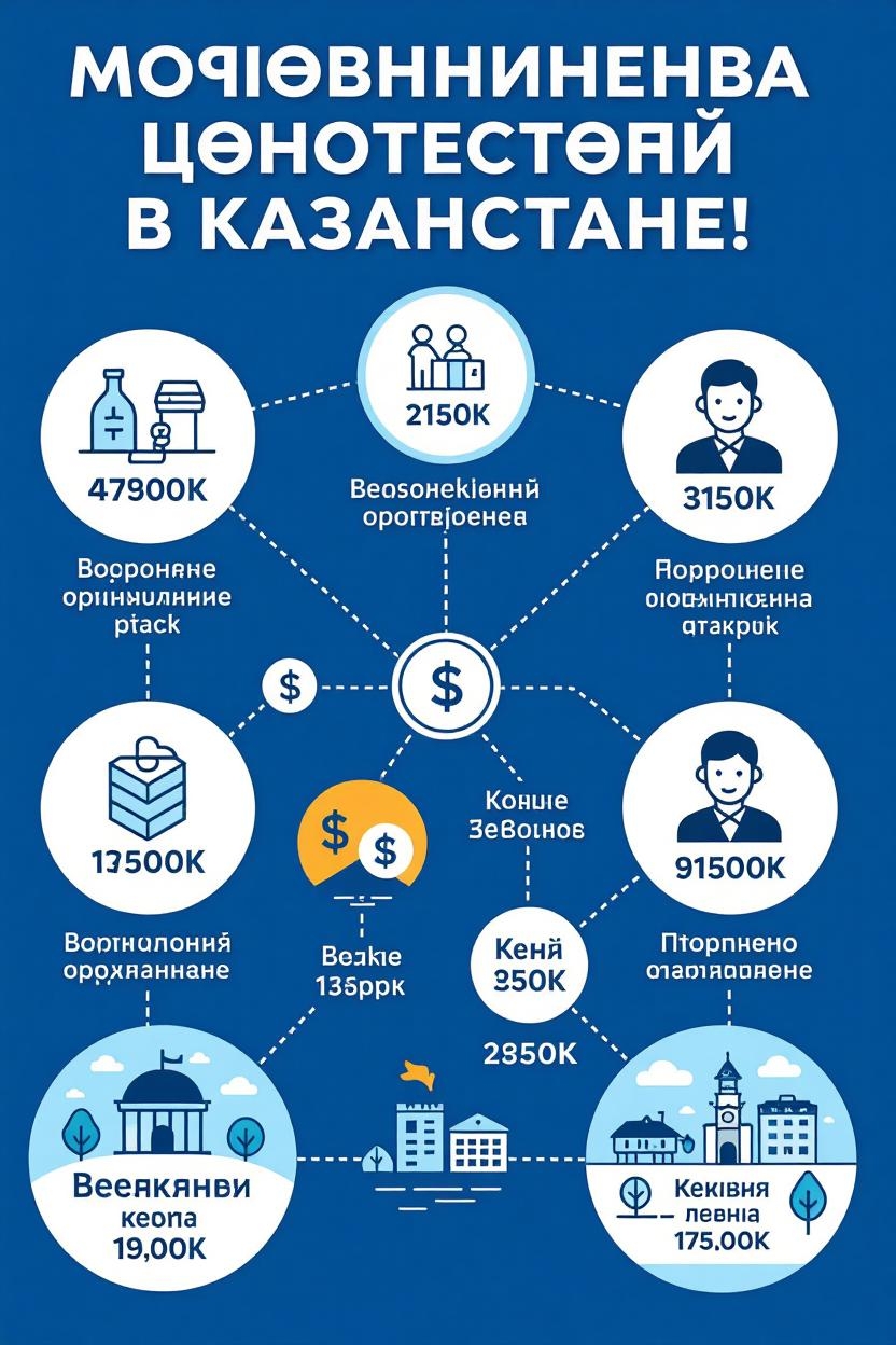 инфографика схем мошенничества против пенсионеров в Казахстане
